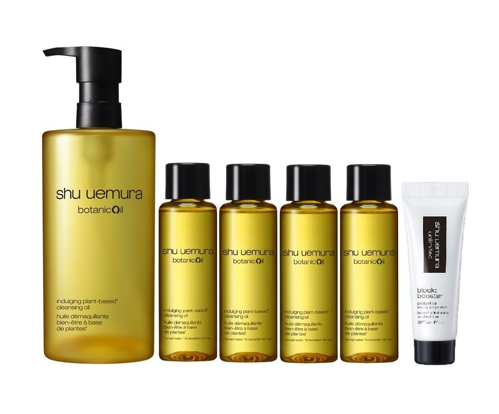 botanicoil indulging plant-based^ cleansing oil 450ml set